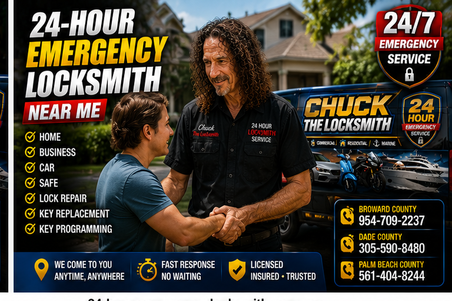 24 Hour Emergency Locksmith near me