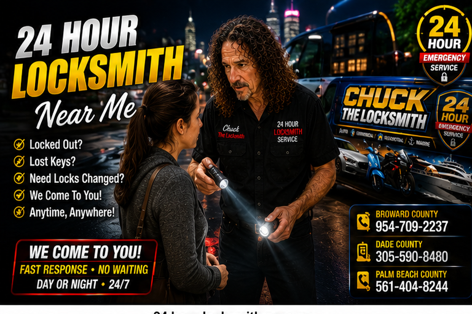 24 Hour Locksmith near me