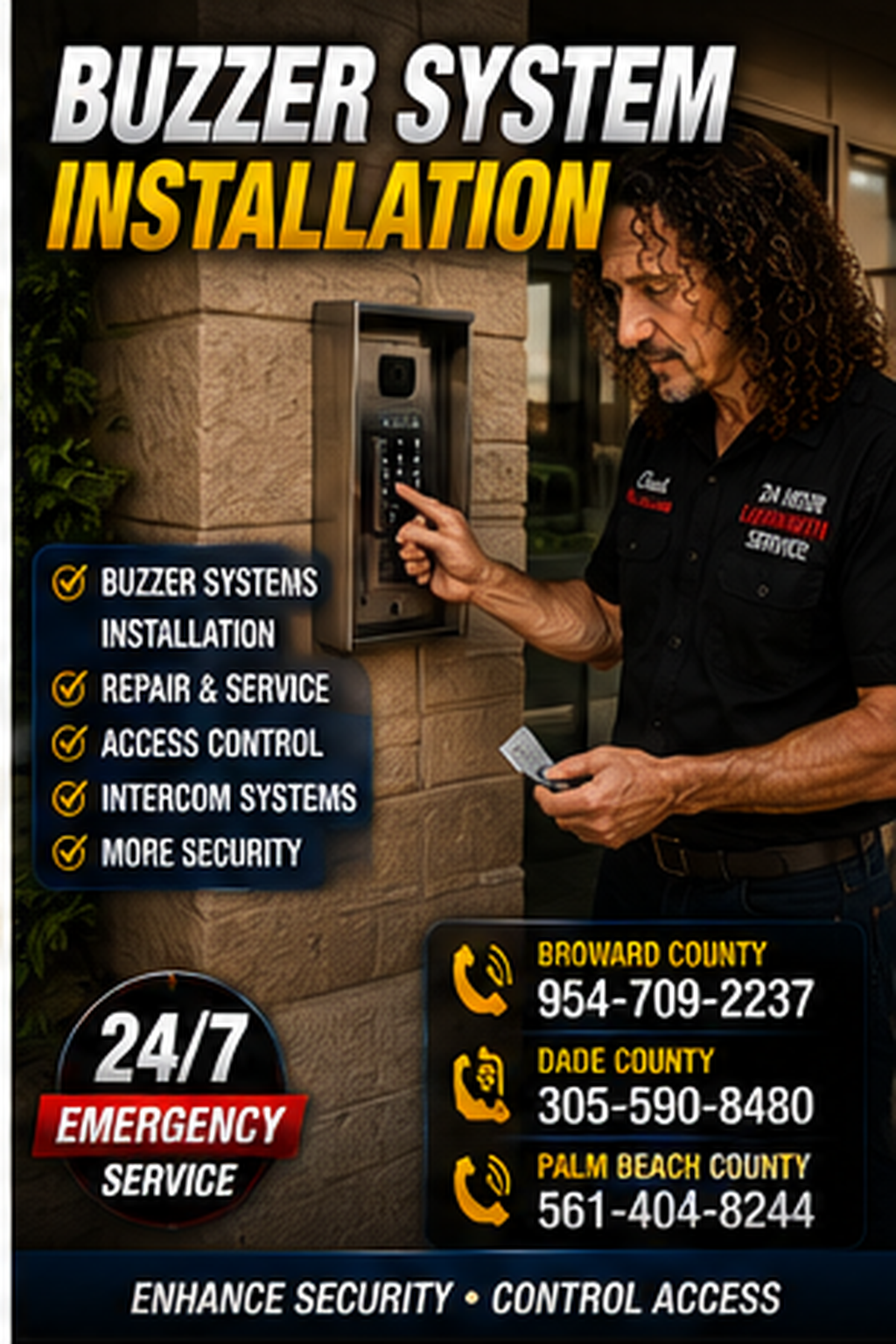 Buzzer System Installation