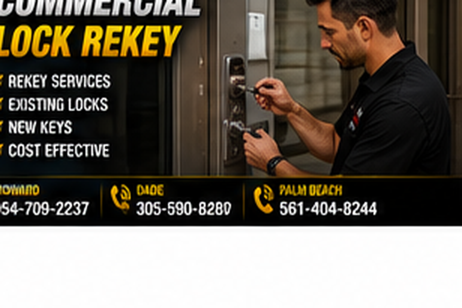 Commercial Lock Rekey