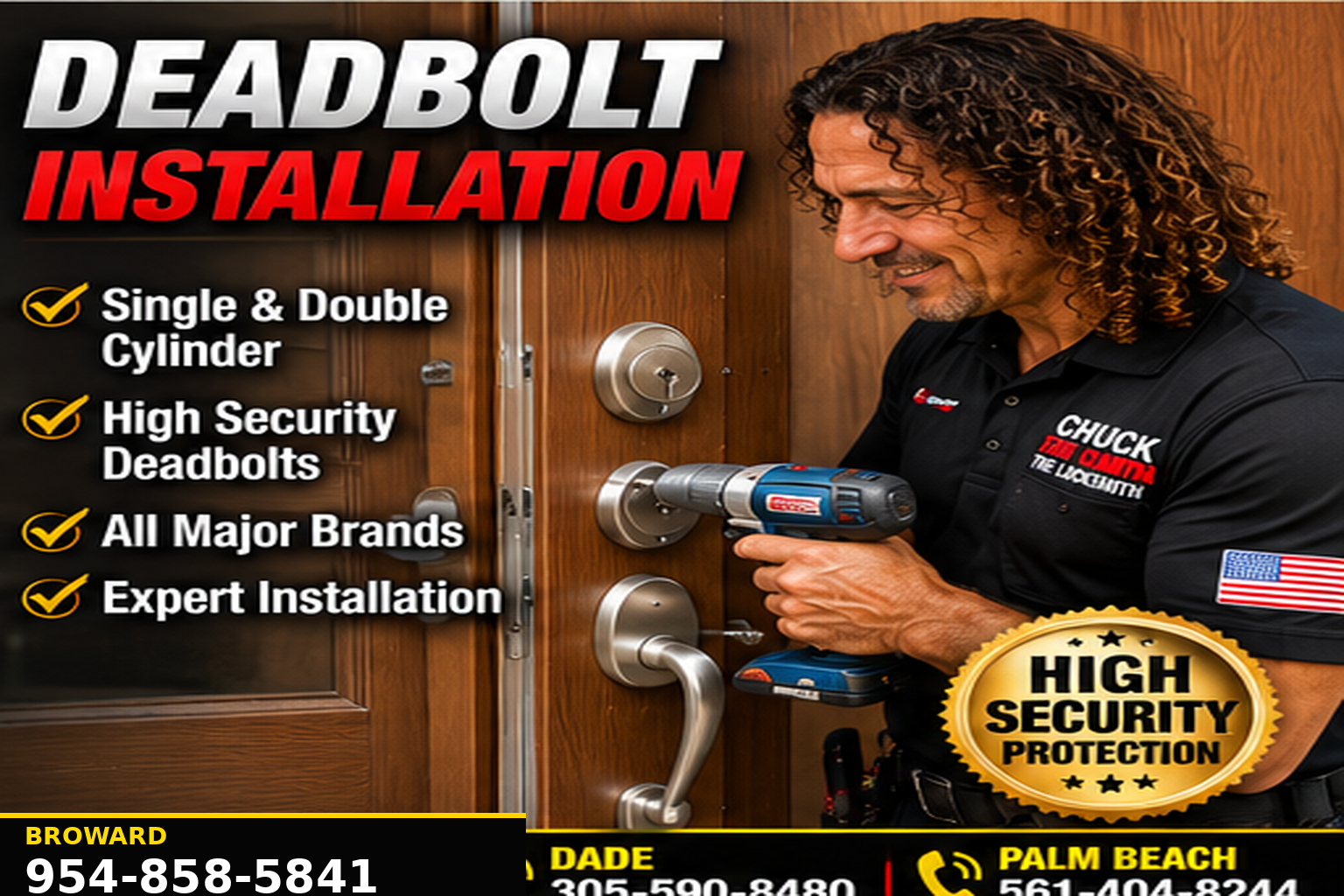 Deadbolt Installation