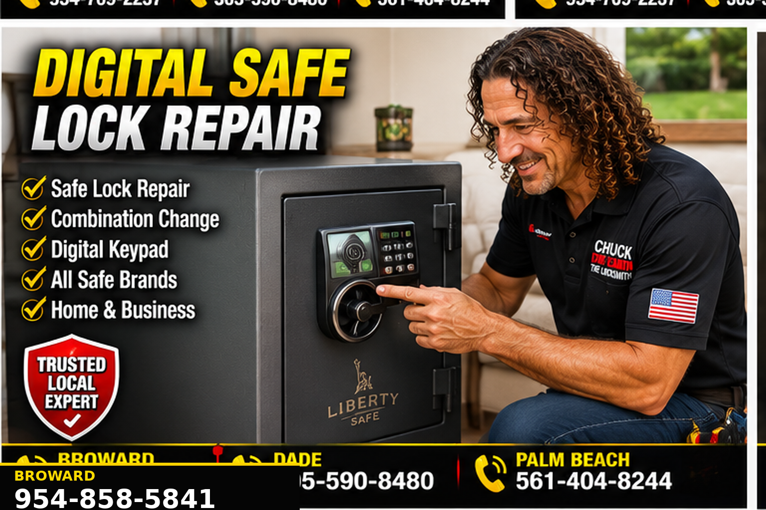 Digital Safe Lock Repair