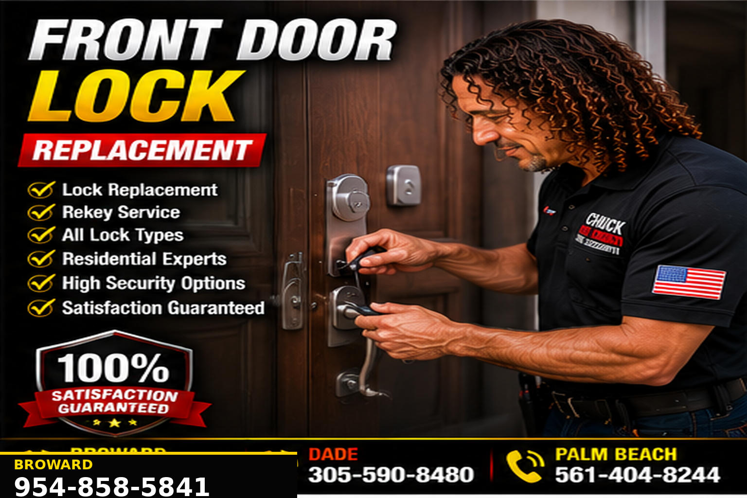 Front Door Lock Replacement