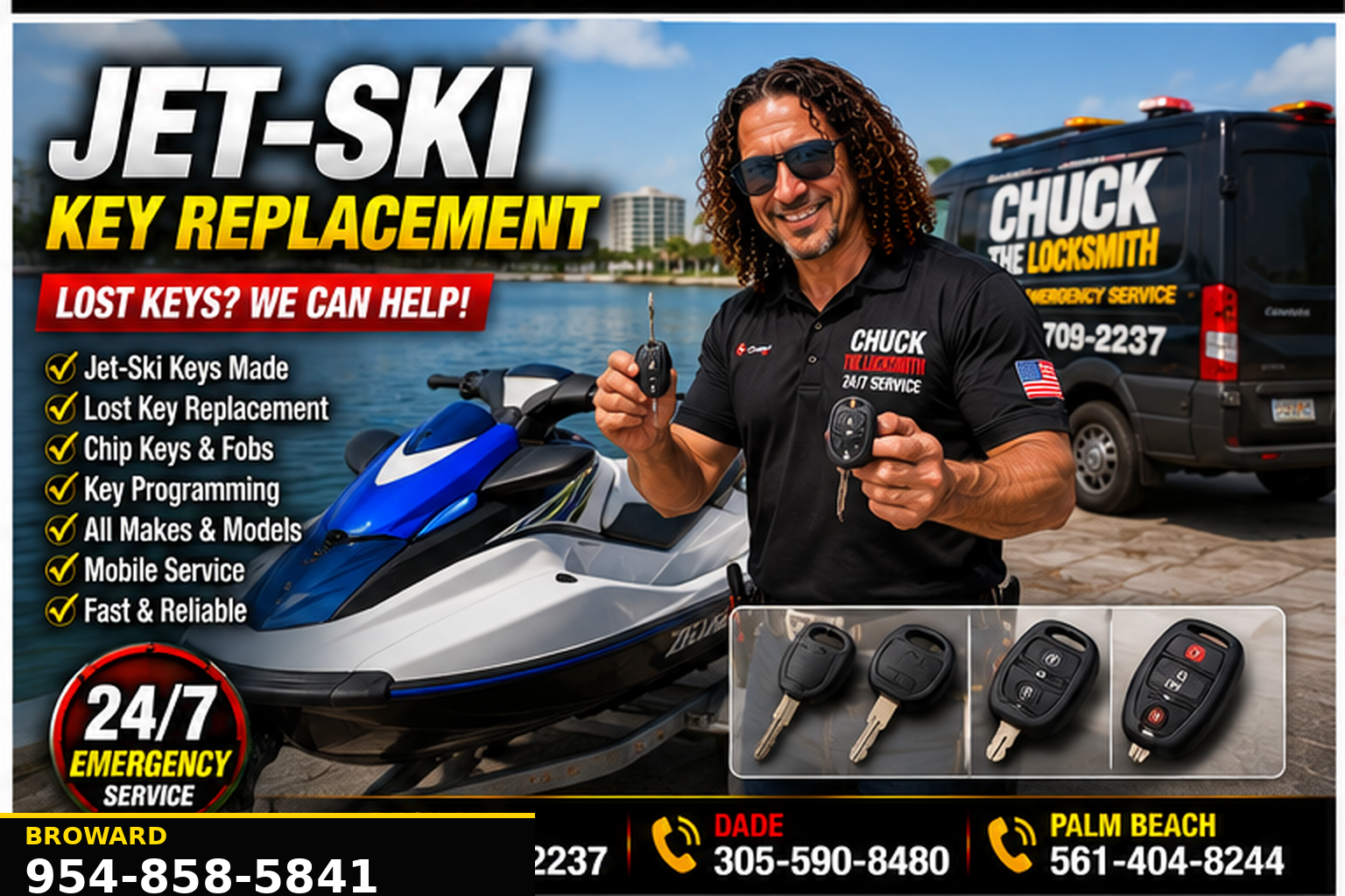 Jet Ski Key Replacement