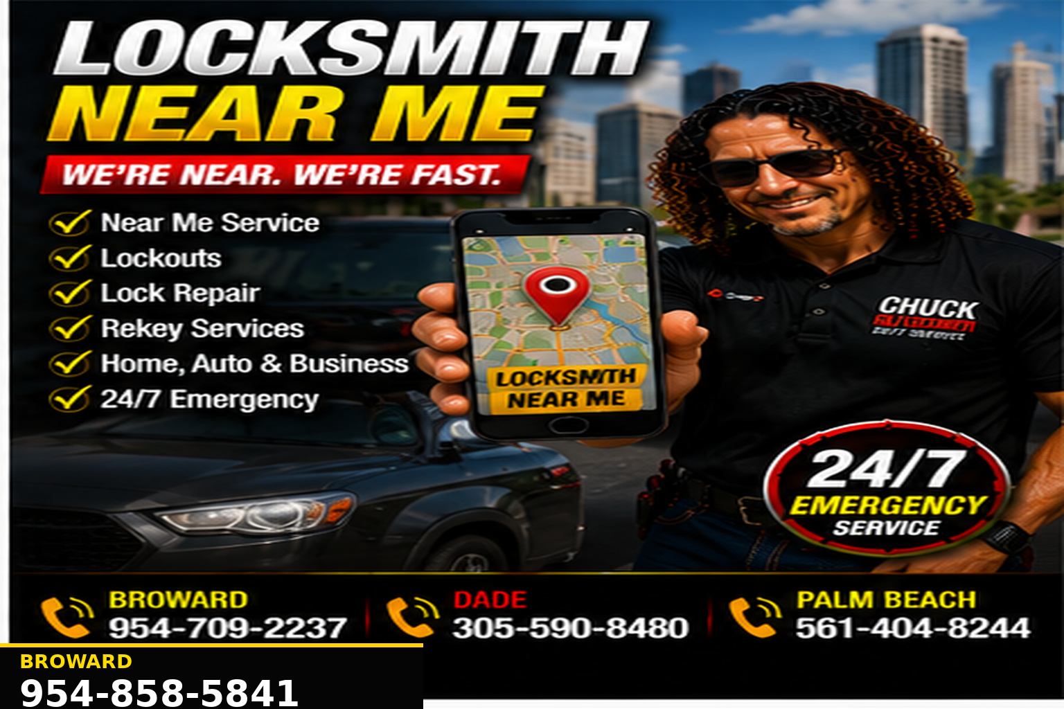 Locksmith near me Hallandale Beach
