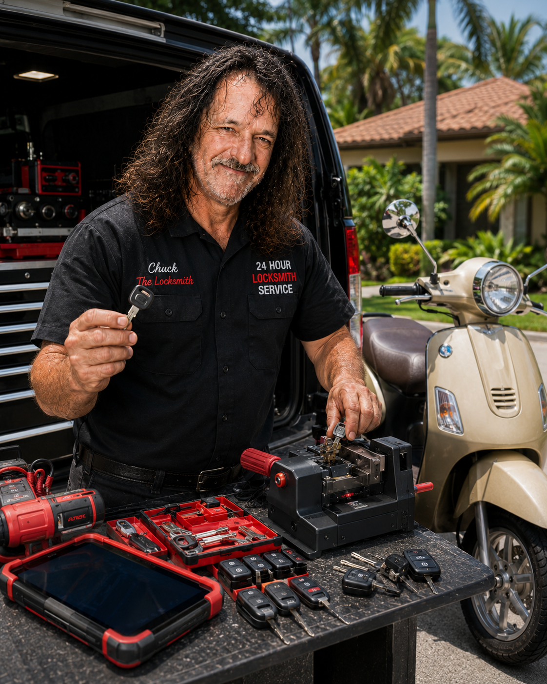 Moped Key Replacement