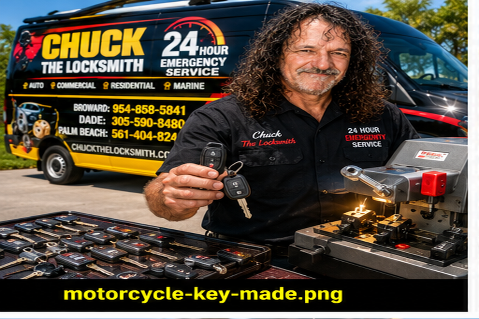 Motorcycle Key Made