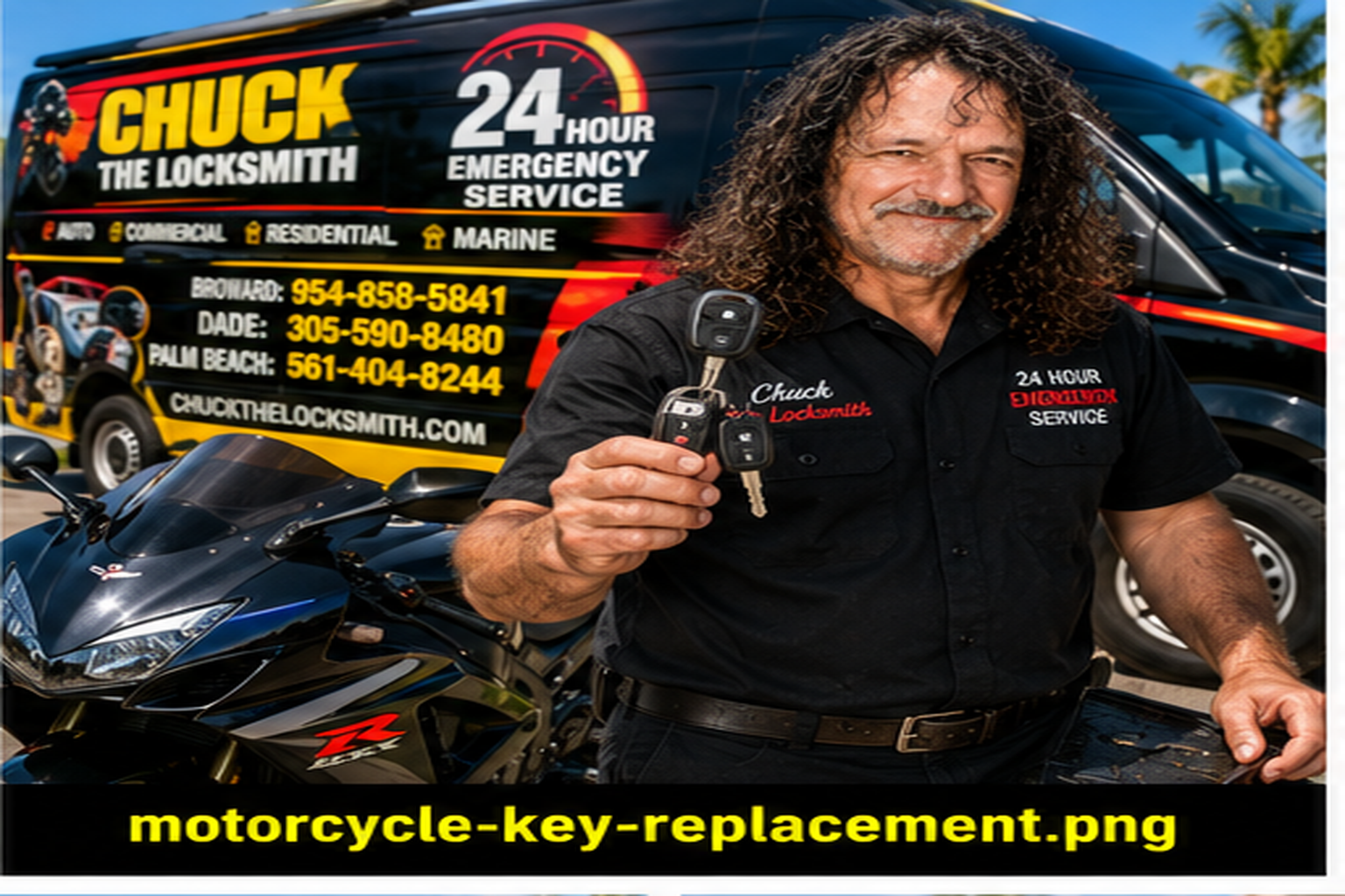 Motorcycle Key Replacement